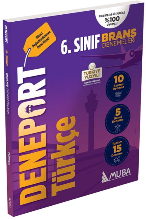 muba-yayinlari-6-sinif-deneport-_MTA1OTAwMzAzOA_1.jpg MUBA YAYINLARI 6. Sınıf Deneport Türkçe Branş Denemesi (STOK İÇİN TEYİT ALINIZ.) - Görsel 1