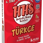 MUBA YAYINLARI 6.Sınıf Türkçe Haftalık Hasat Soruları (HHS)