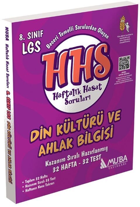muba-yayinlari-8-sinif-din-kultu_OTc0NDcxMjIy_1.jpg MUBA YAYINLARI 8.Sınıf Din Kültürü Haftalık Hasat Soruları (HHS) - Görsel 1