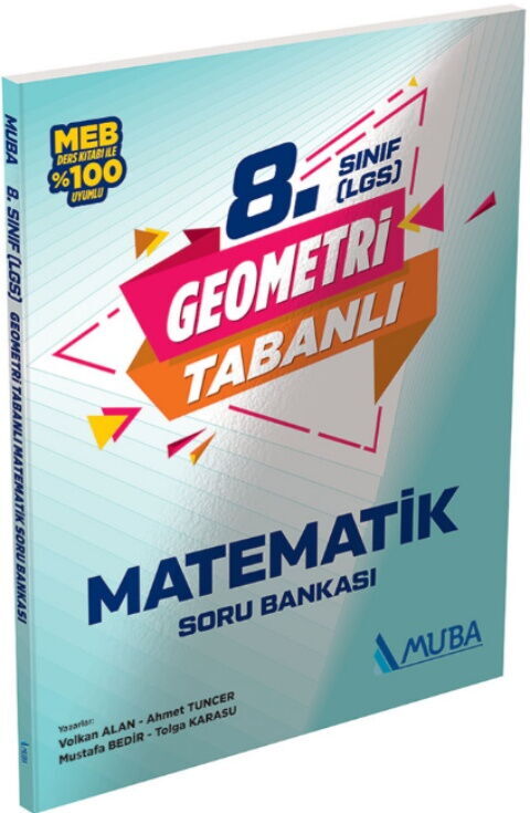 muba-yayinlari-8-sinif-geometri-_MTA3ODM2MTY1Ng_1.jpg MUBA YAYINLARI '8. Sınıf Geometri Tabanlı Matematik Soru Bankası - Görsel 1