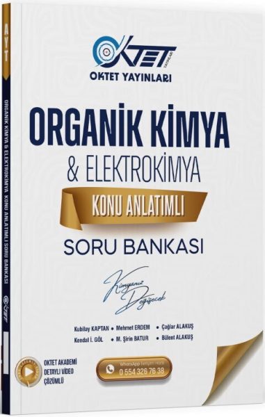 OKTET YAYINLARI YKS AYT S.B. ORGANİK KİMYA ELEKTROKİMYA - 26