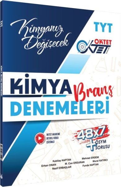 OKTET YAYINLARI TYT DENEME KİMYA - 2025-26