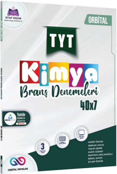 ORBİTAL YAYINLARI TYT DENEME KİMYA  40*7 - 26-27