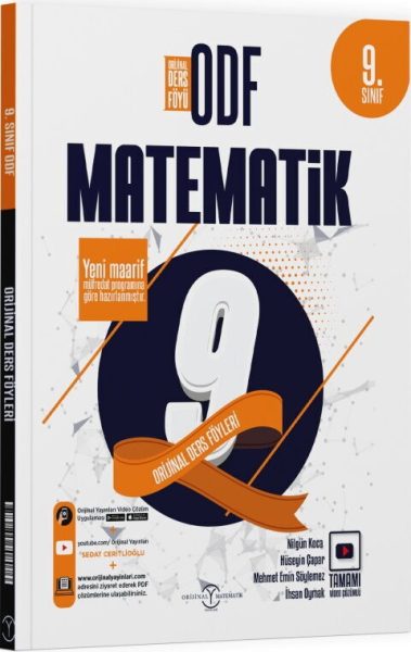 ORİJİNAL YAYINLARI 09.SINIF ODF SETİ MATEMATİK - 25-26