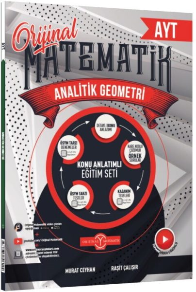 ORİJİNAL YAYINLARI YKS AYT KA.SB. ANALİTİK GEOMETRİ  - 26-27