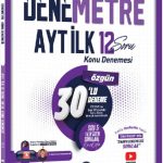 ORİJİNAL YAYINLARI YKS AYT DENEMETRE İLK 12 SR.KN. 30LU - 26