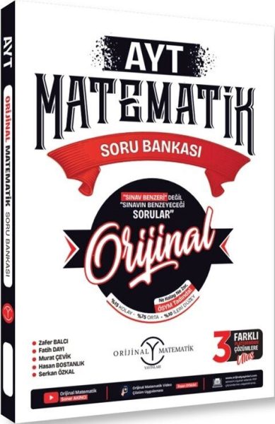 ORİJİNAL YAYINLARI YKS AYT S.B. MATEMATİK - 2026-27