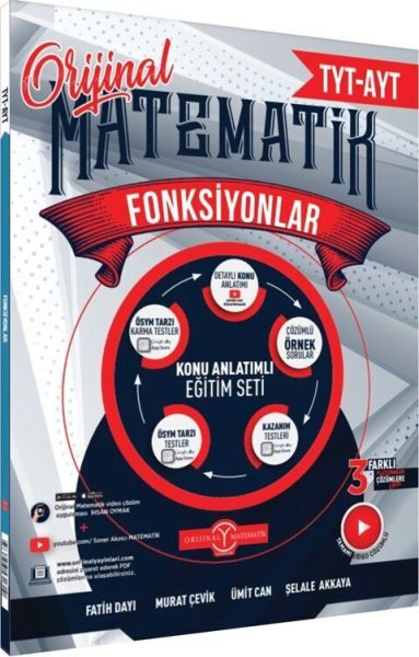 ORİJİNAL YAYINLARI YKS TYT AYT KA.SB. FONKSİYONLAR  - 26-27