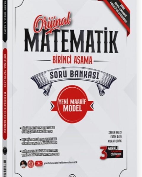 ORİJİNAL YAYINLARI MAARİF S.B. MATEMATİK 1 - 26-27
