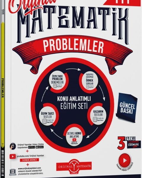 ORİJİNAL YAYINLARI TYT KA.SB. MATEMATİK PROBLEMLER - 26-27