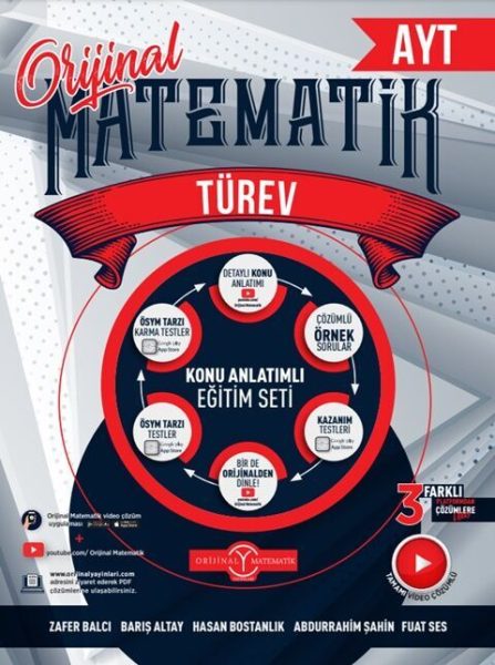 ORİJİNAL YAYINLARI YKS AYT KA.SB. TÜREV - 25-26