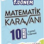 PLÜTON YAYINLARI LGS 1. Dönem Matematik Karavanı 10  Deneme Sınavı Plüton Yayınları