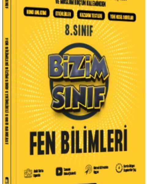 STARFEN YAYINLARI 8. SINIF BİZİM SINIF FEN BİLİMLERİ ETKİNLİKLİ SB