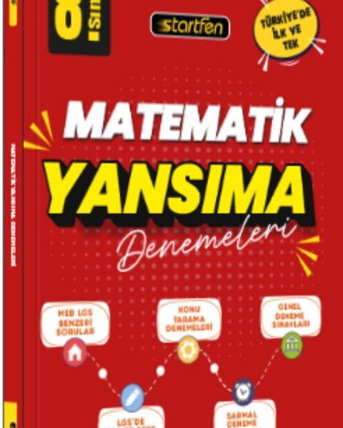 STARFEN YAYINLARI 8. SINIF MATEMATİK YANSIMA DENEMELERİ
