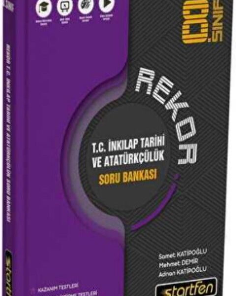 STARFEN YAYINLARI 8. SINIF REKOR İNKILAP TARİHİ  SORU BANKASI
