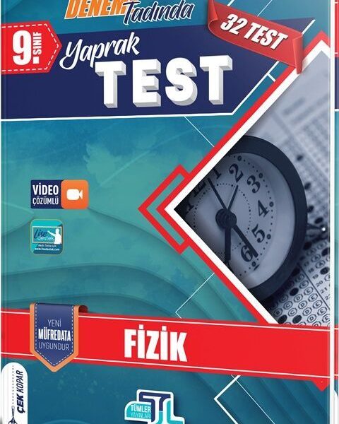 TÜMLER YAYINLARI 09.SINIF YAPRAK TEST FİZİK - 2025