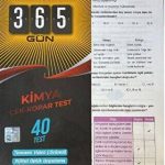 GEZEGEN YAYINCILIK KİMYA ÇEK KOPAR YAPRAK TEST (YENİ)