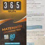 GEZEGEN YAYINCILIK MATEMATİK  ÇEK KOPAR YAPRAK TEST (YENİ)