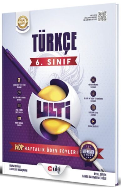 ULTİ YAYINLARI 06.SINIF HF.ÖDEV FÖY (HÖF) TÜRKÇE - 25-26