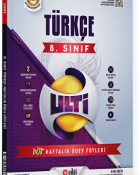 ULTİ YAYINLARI 08.SINIF HF.ÖDEV FÖY (HÖF) TÜRKÇE - 2026-27