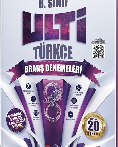 ULTİ YAYINLARI 08.SINIF DENEME TÜRKÇE - 2025-26