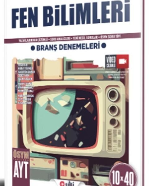 ULTİ YAYINLARI YKS AYT DENEME FEN BİLİMLERİ -2024-25