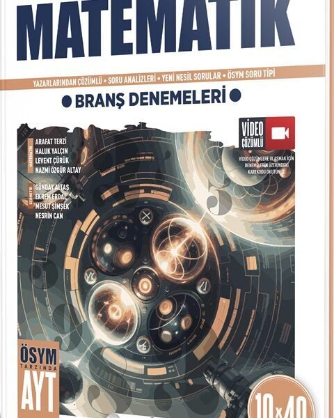 ULTİ YAYINLARI YKS AYT DENEME MATEMATİK - 2024-25