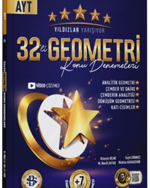 BİLGİ SARMAL YAYINLARI YILDIZLAR YARŞ.YKS AYT GEOMETRİ KONSEPT DEN-2026