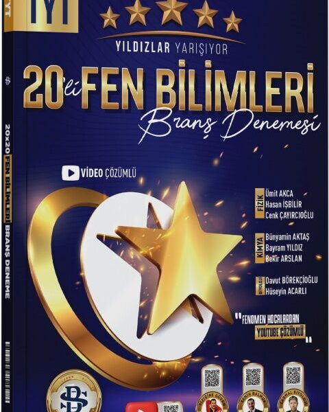 BİLGİ SARMAL YAYINLARI YILDIZLAR YARŞ.TYT DNM 20Lİ FEN BİLİMLER - 25-26