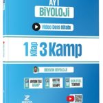 ZEDUVA YAYINLARI Biosem AYT Biyoloji 1 Kitap 3 Kamp Video Ders Kitabı