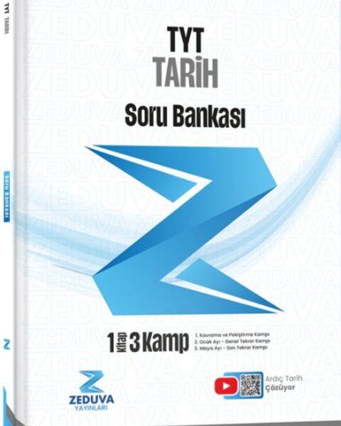 ZEDUVA YAYINLARI Soner Ardıç Tarih TYT Tarih 1 Kitap 3 Kamp Soru Bankası