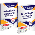 20 DAKİKA YAYINLARI 10. SINIF MATEMATİK ÖĞRENCİ DEFTERİ 1.DÖNEM