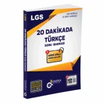 20 DAKİKA YAYINLARI LGS TÜRKÇE SORU BANKASI