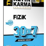 ALTIN KARMA YAYINLARI  TYT Fizik 30*7 Deneme Sınavı