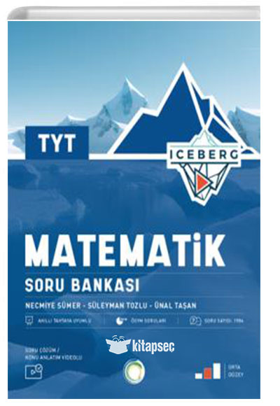 1722944656.jpg OKYANUS YAYINCILIK Tyt Iceberg Matematik Soru Bankası - Görsel 1