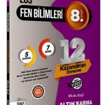 ALTIN KARMA YAYINLARI 8.Sınıf Fen Bilimleri 12.li Sarmal Deneme