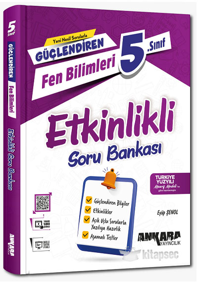 1738046133.jpg ANKARA YAYINLARI FEN BİLİMLERİ ETKİNLİKLİ SORU - Görsel 1