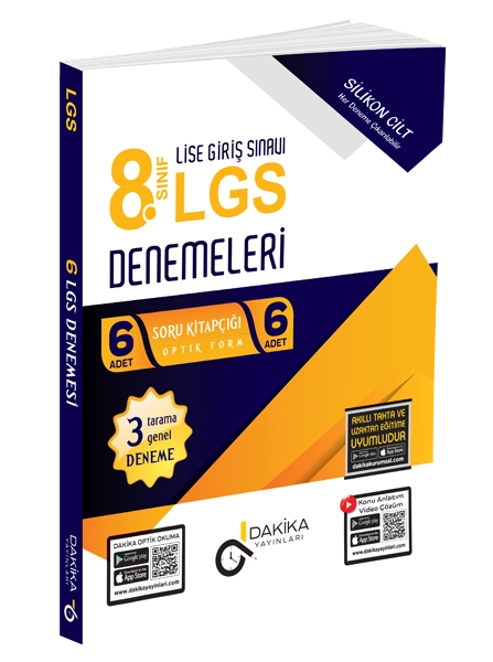 20 DAKİKA YAYINLARI LGS 6 LI DENEME 20 DAKİKA YAYINLARI LGS 6 LI DENEME - Görsel 1