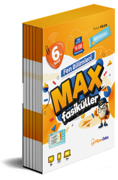 2445_K-240x365-1.png HİPER ZEKA YAYINLARI 6. Sınıf MAX Fen Bilimleri Fasiküller - Görsel 1