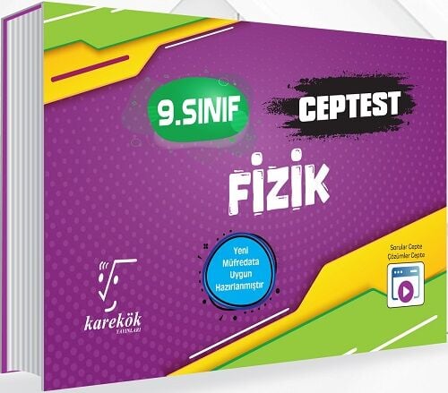 795.jpg KAREKÖK YAYINLARI 9.SINIF CEP TEST FİZİK - Görsel 1