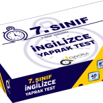 20 DAKİKA YAYINLARI 7. SINIF İNGİLİZCE YAPRAK TEST