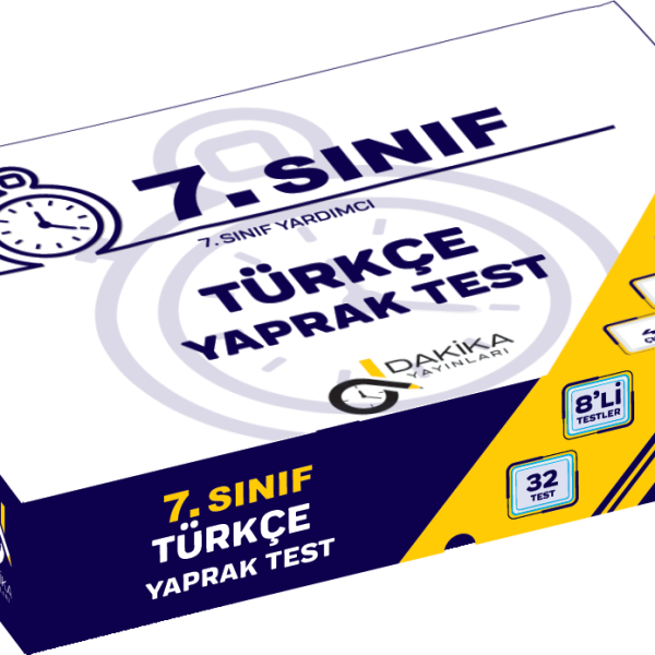 20 DAKİKA YAYINLARI 7. SINIF TÜRKÇE YAPRAK TEST