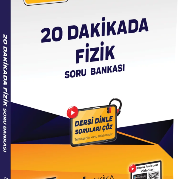 20 DAKİKA YAYINLARI TYT FİZİK SORU BANKASI