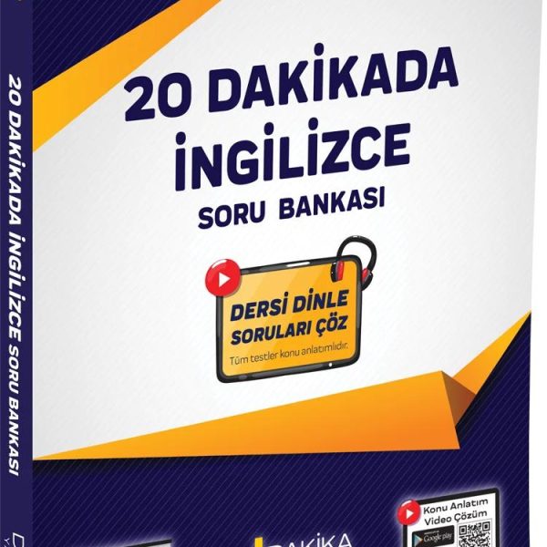20 DAKİKA YAYINLARI LGS İNGİLİZCE SORU BANKASI