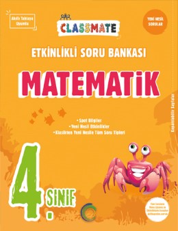 9786057985606.jpg OKYANUS YAYINCILIK 4. Sınıf Classmate (ESB) Matematik Etkinlikli Soru Bankası - Görsel 1