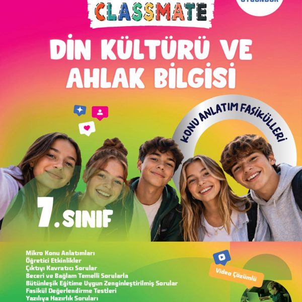 OKYANUS YAYINCILIK 7. Sınıf Classmate Din Kültürü Ve Ahlak Bilgisi Konu Anlatım Fasikülleri