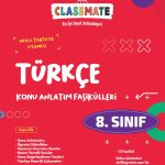 OKYANUS YAYINCILIK 8. Sınıf Classmate Türkçe K. A. Fasikülleri