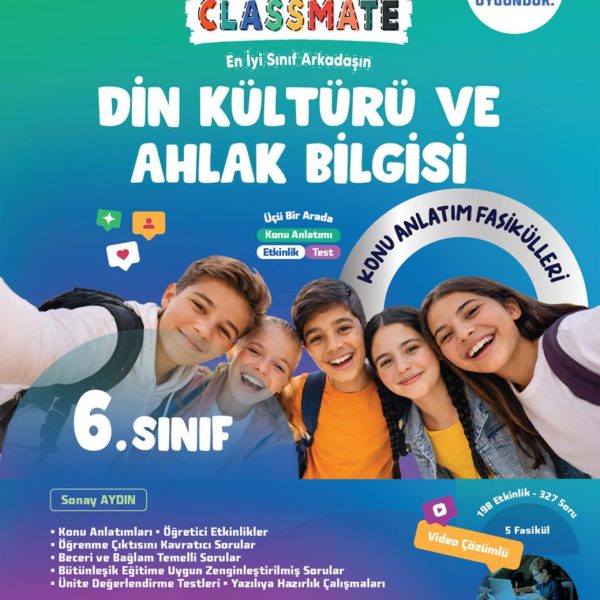 OKYANUS YAYINCILIK 6. Sınıf Classmate Din Kültürü Ve Ahlak Bilgisi Konu Anlatım Fasikülleri