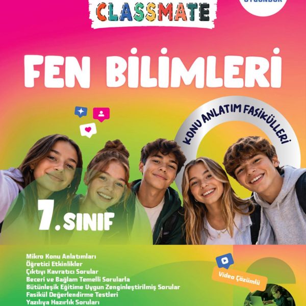 OKYANUS YAYINCILIK 7. Sınıf Classmate Fen Bilimleri Konu Anlatım Fasikülleri