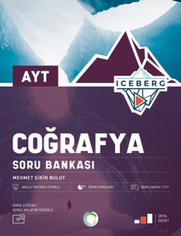 9786256537613.jpg OKYANUS YAYINCILIK Ayt Iceberg Coğrafya Soru Bankası - Görsel 1